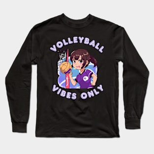 Volleyball vibes only Long Sleeve T-Shirt